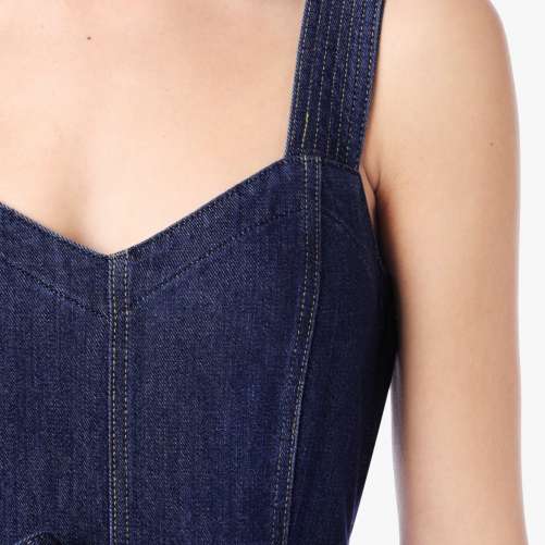 7 FOR ALL MANKIND WOMENS CULOTTE PLAYSUIT IN SAINT TROPEZ NIGHT Best Clothing Deals,